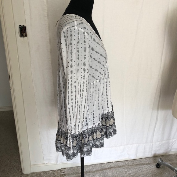 Grand & Greene v neck long tunic style shirt size XL - Picture 5 of 8